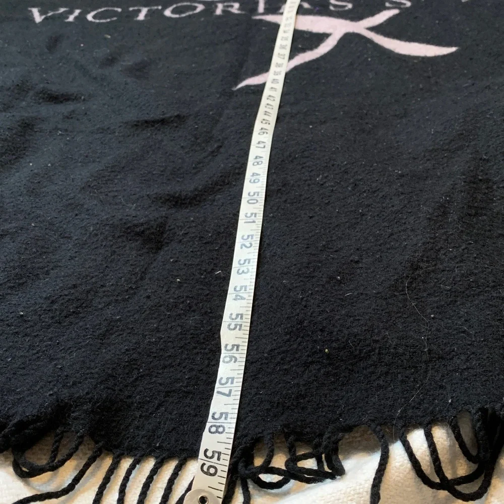 Victoria’s Secret Fringed Throw Blanket